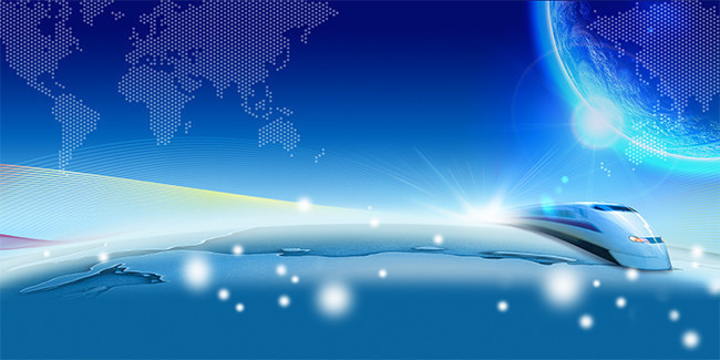 藍色科技背景圖片素材